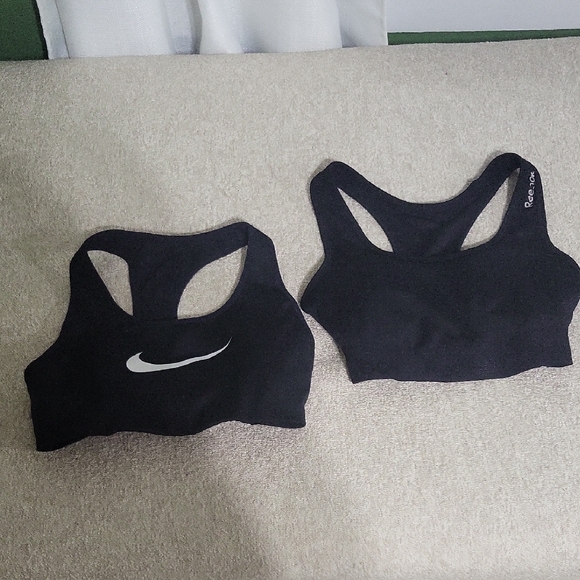 Other - 2 Womens Sports Bras Size Xs-Nike And Reebok